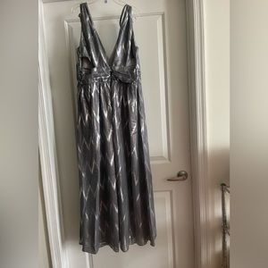 Cute metallic silver dress